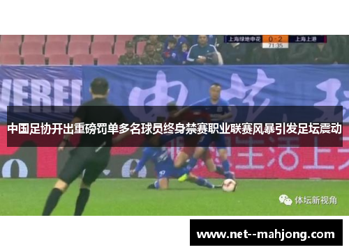中国足协开出重磅罚单多名球员终身禁赛职业联赛风暴引发足坛震动 中国足协开出重磅罚单多名球员终身禁赛职业联赛风暴引发足坛震动